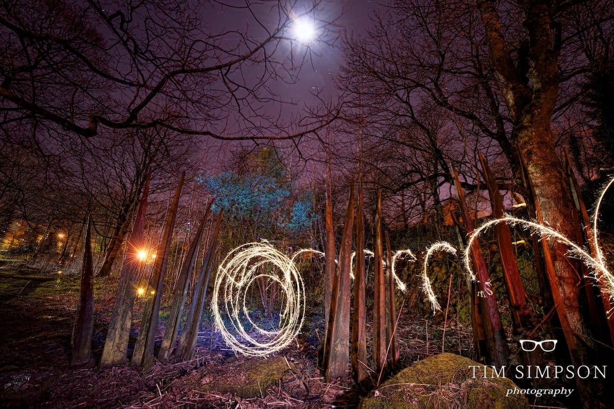 stepping stones light painting 41