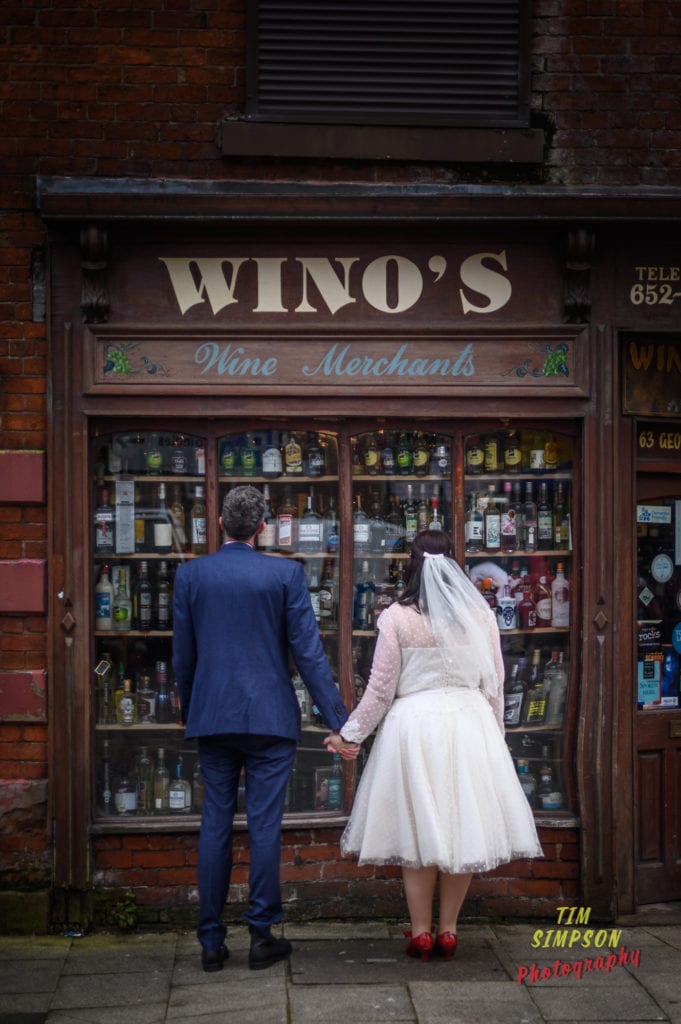 quirky wedding photography