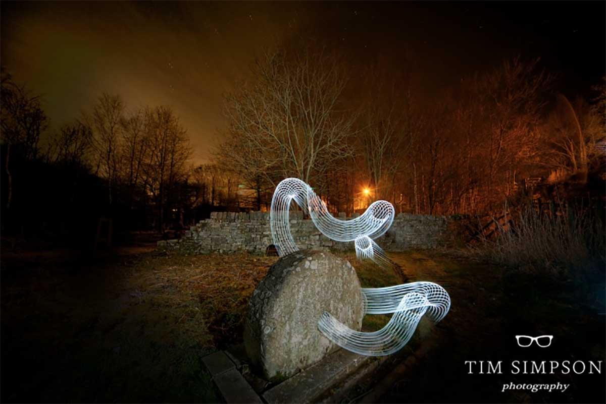 Light painting tuition
