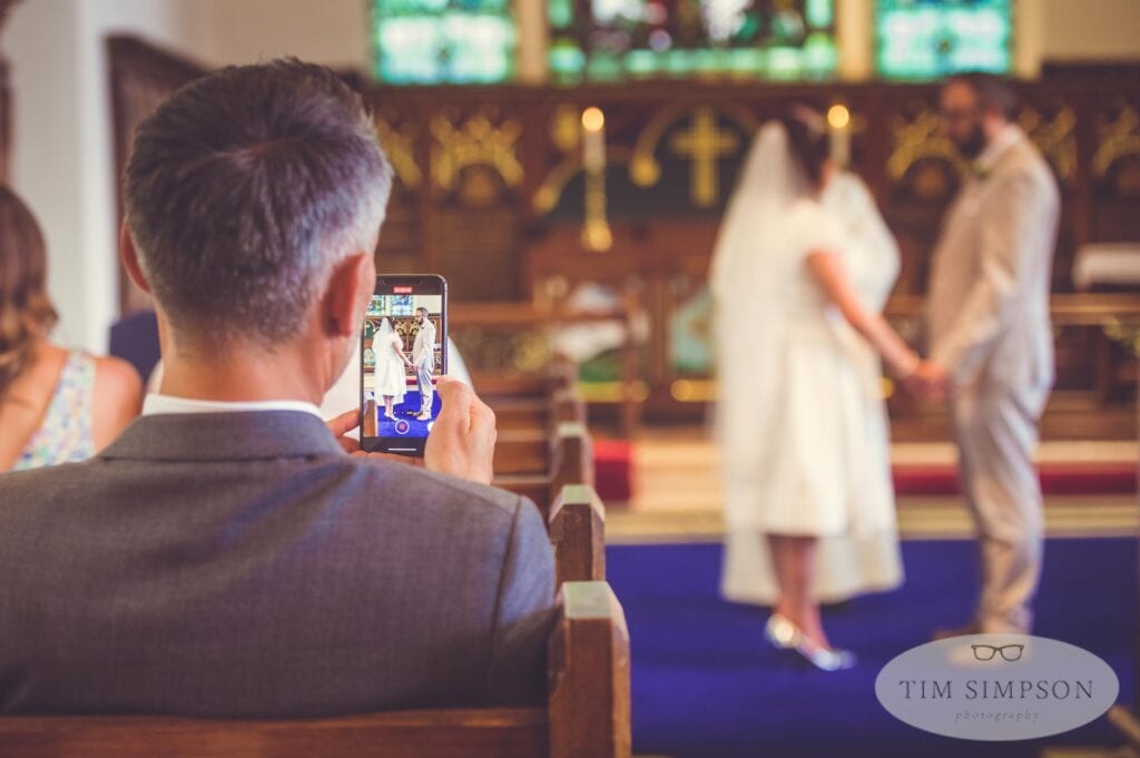 church wedding photography