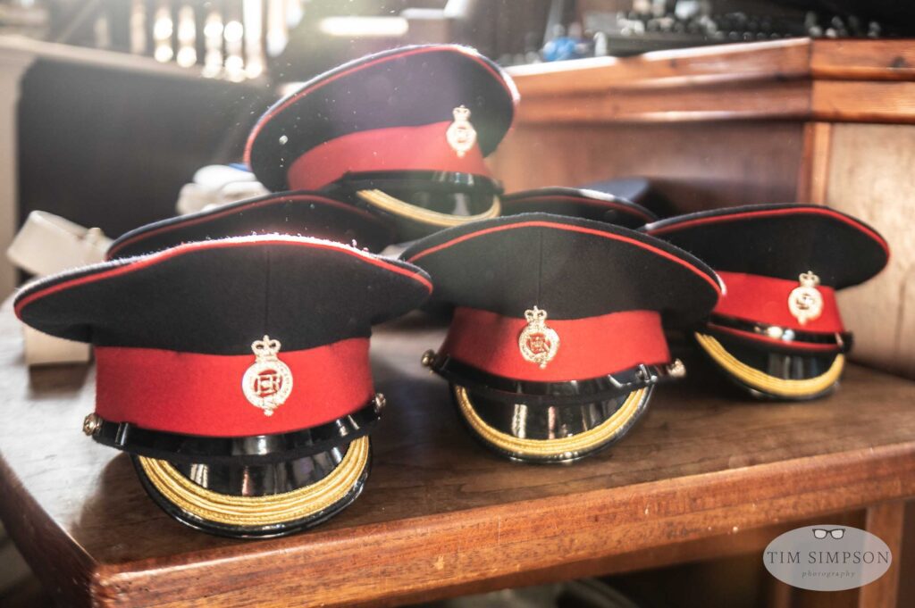 military dress hats